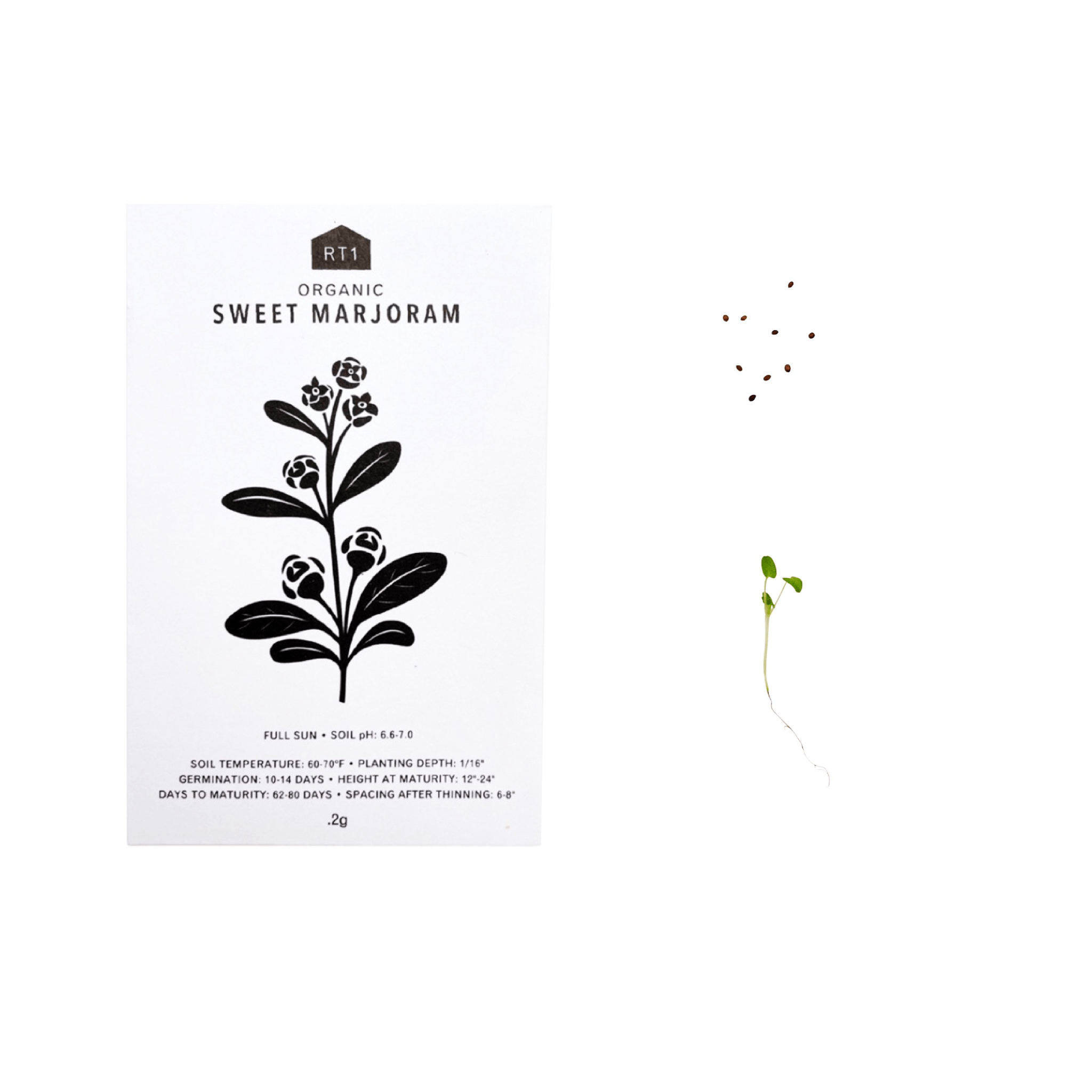 SWEET HERB SEEDS - PACK OF 5 - RT1home