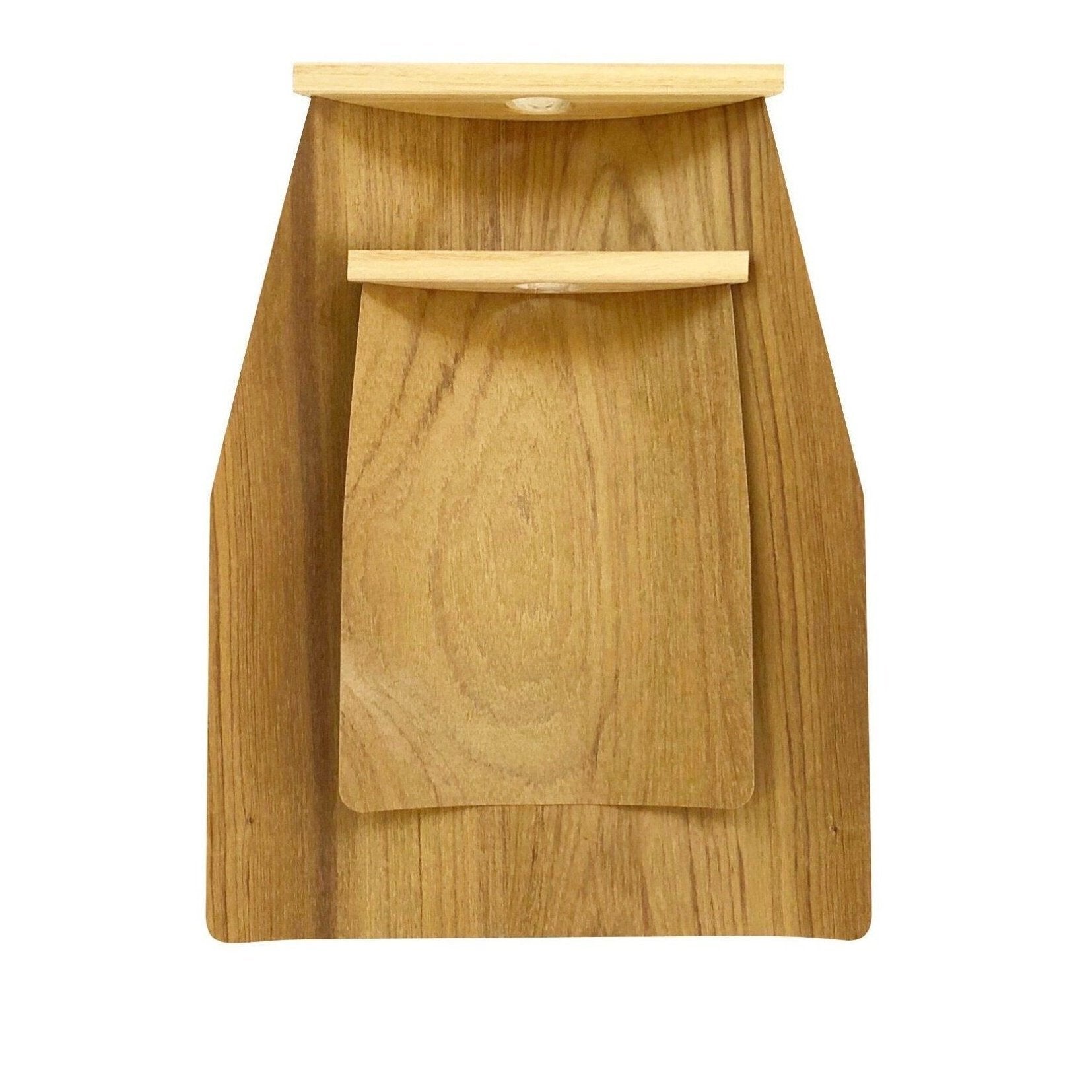 Natural wood dustpan, handmade in Japan.