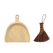 WOOD DUSTPAN SET - RT1home