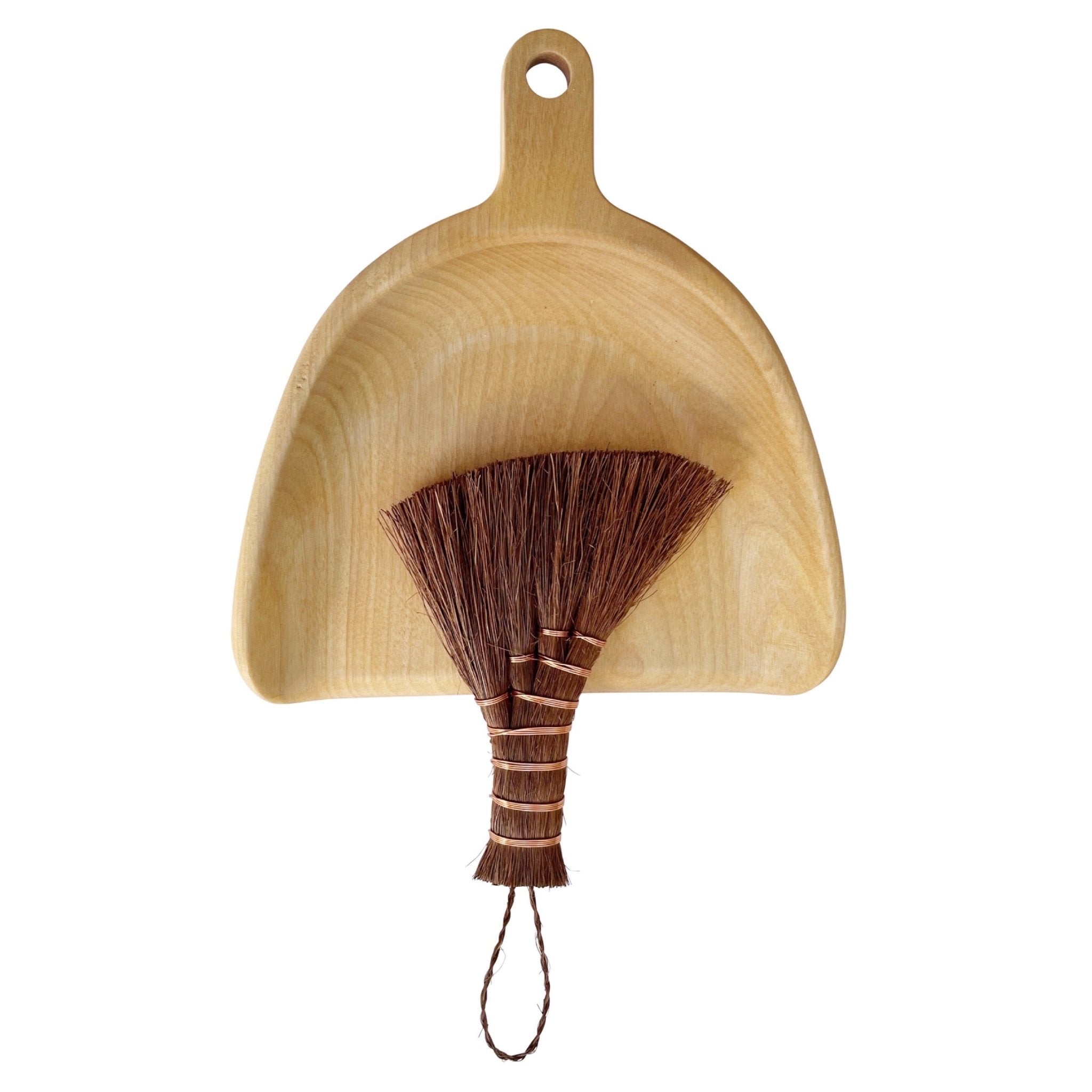 WOOD DUSTPAN SET - RT1home