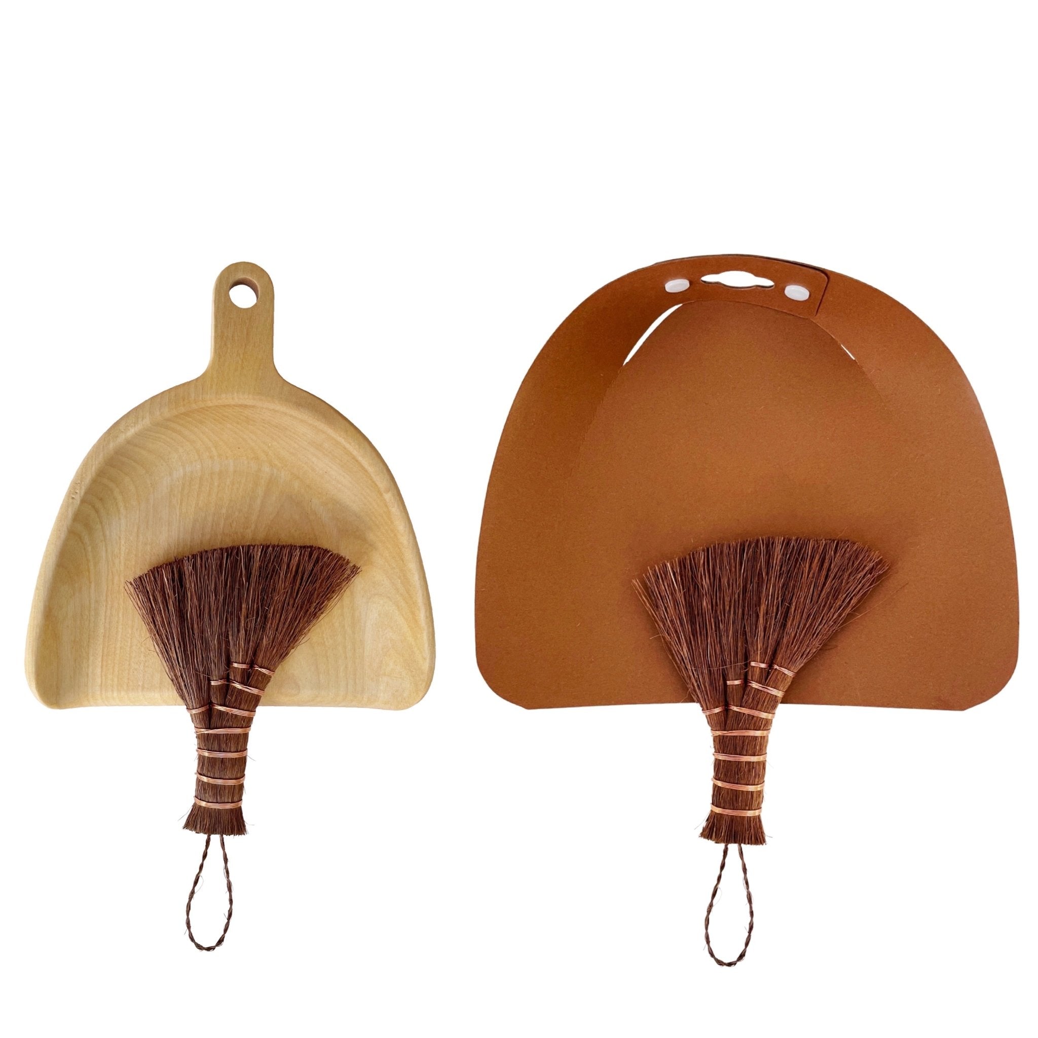 WOOD DUSTPAN SET - RT1home