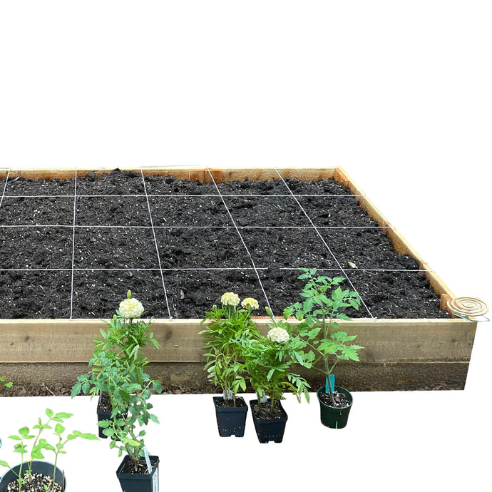 MAKE A STACKED WOOD RAISED BED: FROM SET UP TO FILL