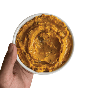 ROASTED CARROT AND DILL HUMMUS - RT1home